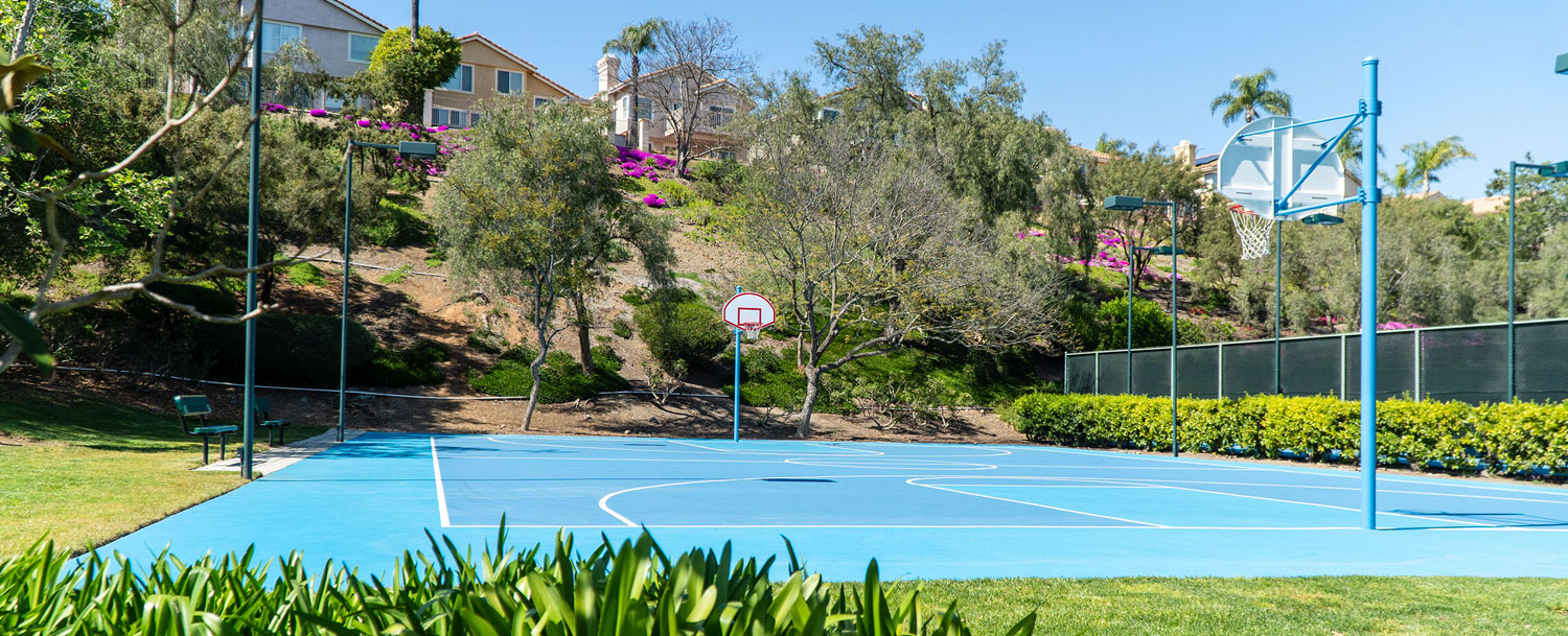 Basketball Courts at Emerald Heights Escondido, CA | Emerald Heights Homeowners Association